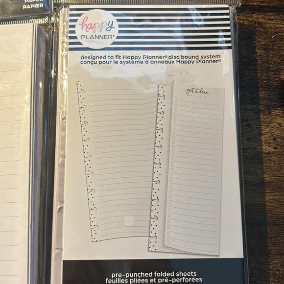 Happy Planner - Get it Done - planner, notebook or journal refill paper - NEW - Picture 3 of 3